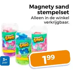 Trekpleister Magnety sand stempelset aanbieding