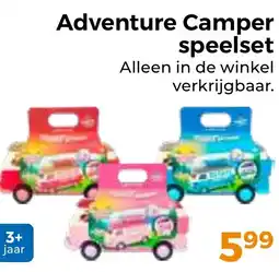Trekpleister Adventure Camper speelset aanbieding