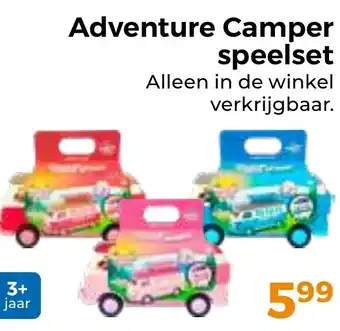 Trekpleister Adventure Camper speelset aanbieding