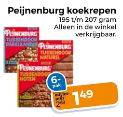Trekpleister Peijnenburg koekrepen aanbieding