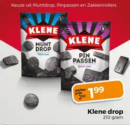 Trekpleister Klene drop aanbieding