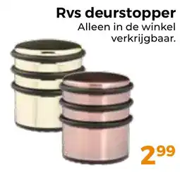 Trekpleister Rvs deurstopper aanbieding