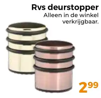Trekpleister Rvs deurstopper aanbieding