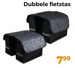 Trekpleister Dubbele fietstas aanbieding