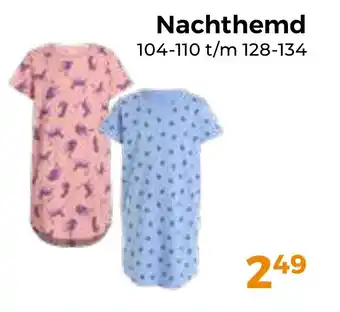 Trekpleister Nachthemd aanbieding