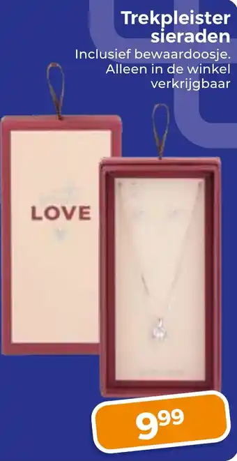 Trekpleister Trekpleister sieraden aanbieding