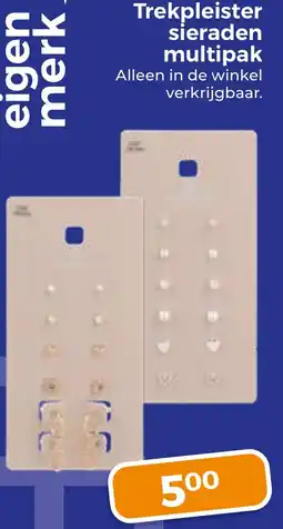 Trekpleister Trekpleister sieraden multipak aanbieding