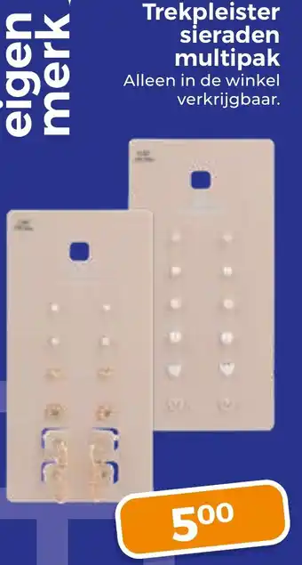 Trekpleister Trekpleister sieraden multipak aanbieding