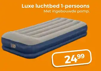 Trekpleister Luxe luchtbed 1 persoons aanbieding