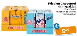 Trekpleister Fristi en Chocomel drinkpakjes aanbieding