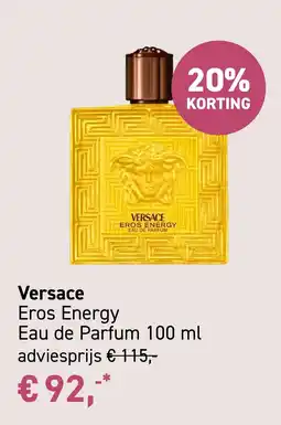 Mooi parfumerie Versace Eros Energy aanbieding