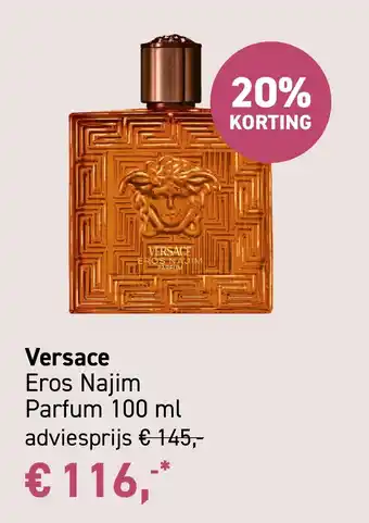 Mooi parfumerie Versace Eros Najim Parfum aanbieding