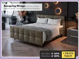Woonsquare Boxspring Mirage aanbieding
