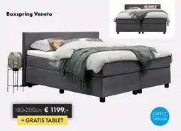 Woonsquare Boxspring Veneto aanbieding