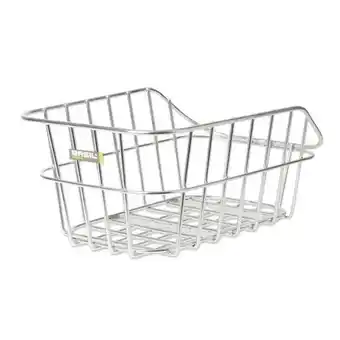 ANWB Basil Fietsmand Cento Met Dragerbevestiging Zilver aanbieding