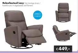 Woonsquare Relaxfauteuil Lazy aanbieding