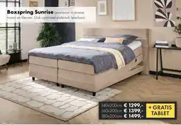 Woonsquare Boxspring Sunrise aanbieding