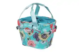 ANWB Basil Fietsmand Bloom Field Carry All Front Blauw aanbieding