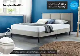 Woonsquare Compleet bed Ritz aanbieding