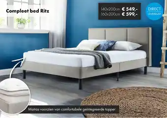 Woonsquare Compleet bed Ritz aanbieding