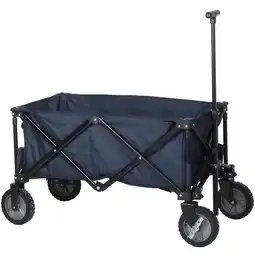 ANWB Campart Travel Opvouw- bolderwagen Blauw XXL aanbieding