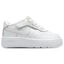 Foot Locker Nike Air Force Unisex Schoenen - Wit - Maat: 18.5 - Leer - Foot Locker aanbieding