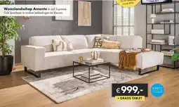 Woonsquare Woonlandschap Amante aanbieding