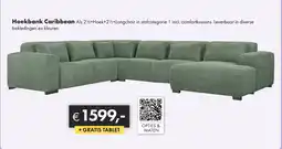 Woonsquare Hoekbank Caribbean aanbieding