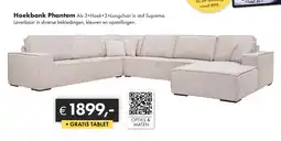 Woonsquare Hoekbank Phantom aanbieding