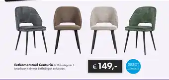 Woonsquare Eetkamerstoel Centurio aanbieding
