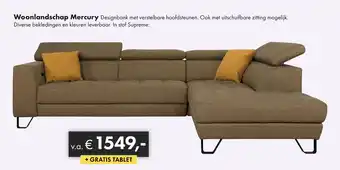 Woonsquare Woonlandschap Mercury aanbieding