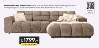 Woonsquare Woonlandschap Avalanche aanbieding