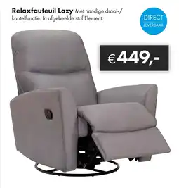 Woonsquare Relaxfauteuil Lazy aanbieding