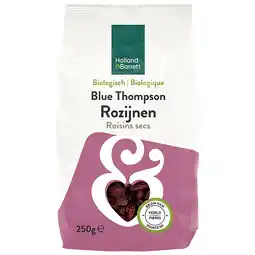 Holland & Barrett Holland & Barrett Biologische Blue Thompson Rozijnen - 250g aanbieding