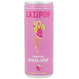 Holland & Barrett Lazipop Supporting Stress Relief Framboos & Jasmijn - 250ml aanbieding