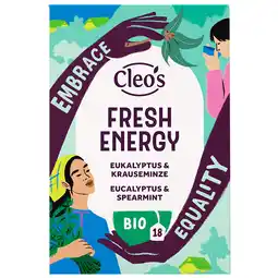 Holland & Barrett Cleo’s Fresh Energy - 18 theezakjes aanbieding