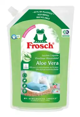 De Online Drogist Frosch Vloeibaar Wasmiddel Aloë Vera Refill aanbieding