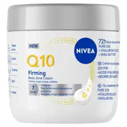 De Online Drogist Nivea Q10 Firming Body Zone Cream aanbieding