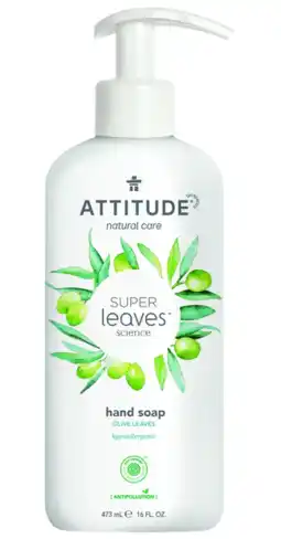 De Online Drogist Attitude Super Leaves Handzeep Olive Leaves aanbieding