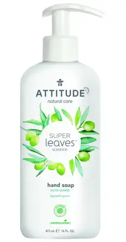 De Online Drogist Attitude Super Leaves Handzeep Olive Leaves aanbieding