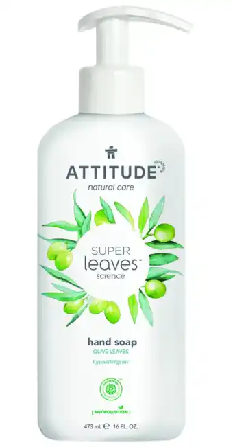 De Online Drogist Attitude Super Leaves Handzeep Olive Leaves aanbieding
