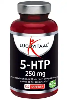 De Online Drogist Lucovitaal 5-Htp 250mg Capsules aanbieding