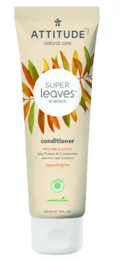 De Online Drogist Attitude Conditioner Volume & Shine Soy Protein & Cranberries aanbieding