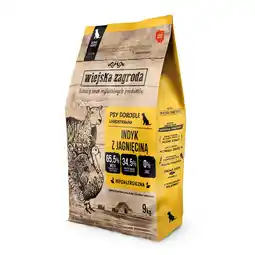 Zooplus Dubbelpak: 2x9kg Wiejska Zagroda Kalkoen met lam droogvoer voor honden aanbieding