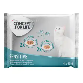 Zooplus Concept for Life Probeerpakket 4 x 85 g - Sensitive aanbieding