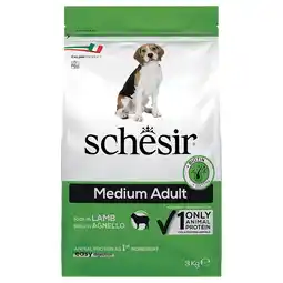 Zooplus 3kg Schesir Dog Medium Adult met Lam Hondenvoer droog aanbieding