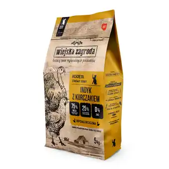Zooplus Dubbelpak: 2x5kg Wiejska Zagroda Kitten Kalkoen met kip droogvoer voor katten aanbieding