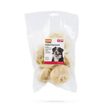 Zooplus Voordeelpak: 6 x 5 stuks Karlie hondensnacks met varkenssnuit aanbieding