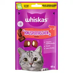 Zooplus Whiskas Temptations - Voordeelpakket: Rund 6 x 60 g aanbieding