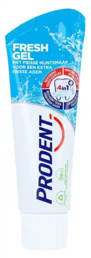 De Online Drogist Prodent Tandpasta Fresh Gel aanbieding